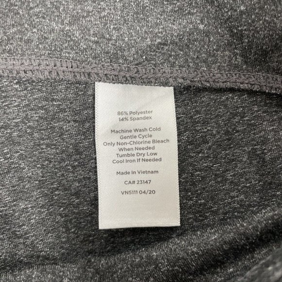 T by‎ Talbots Leggings Women's Size SP Leg Opening Zipper Athleisure Stretch - Picture 9 of 16